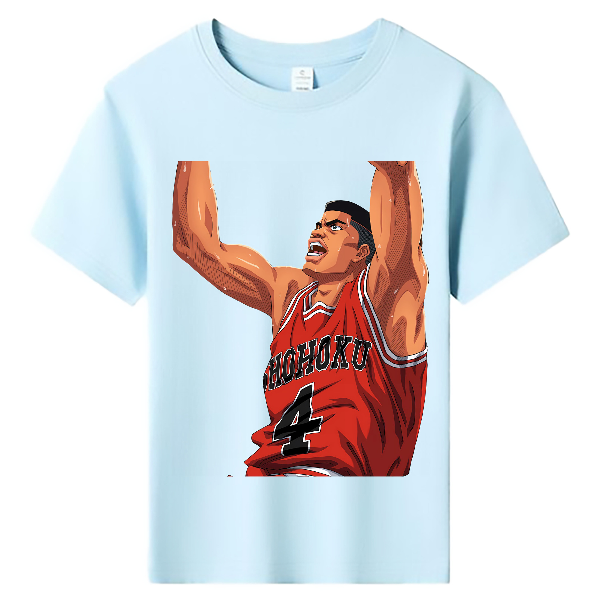 （画像用） SLAM DUNK／スラムダンク 綿100％キッズTシャツ（フロントプリント）